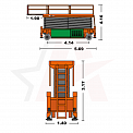 Чертеж Ножничный подъемник Dingli JCPT2814DC